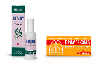 Изображение товара Набор Бромгекомб таб №20 + Ингалипт аэрозоль 30мл со скидкой