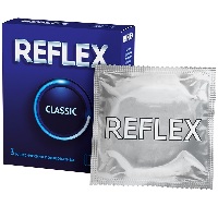 Изображение товара Презервативы Reflex Classic из натурального латекса в смазке 3 шт.