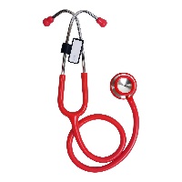 Стетоскоп медицинский 04-ам 410 premium/красный
