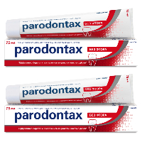 Изображение товара Набор ПАРОДОНТАКС ЗУБНАЯ ПАСТА Б/ФТОРА 75МЛ закажи 2 уп со скидкой 5%