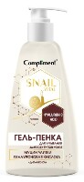 Изображение товара Compliment snail vital гель-пенка для умывания для всех типов кожи муцин улитки 250 мл
