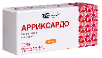 Изображение товара Арриксардо 15 мг 98 шт. таблетки, покрытые пленочной оболочкой