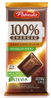 Чаржед шоколад темный без добавления сахара 57% какао 100 гр
