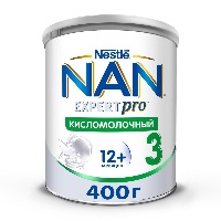 Изображение товара Nan 3 кисломолочный напиток сухой для детей старше 12 мес 400 гр