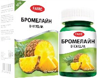 Изображение товара Fame бромелайн 60 шт. капсулы массой 534 мг