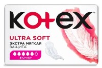 KOTEX ПРОКЛАДКИ ULTRA SOFT SUPER