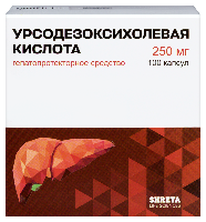 Изображение товара Урсодезоксихолевая кислота 250 мг 100 шт. блистер капсулы