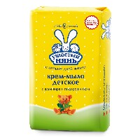 Изображение товара Ушастый нянь крем-мыло детское с алоэ вера и подорожником 90 гр