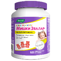 Бэби формула мишки мультивитамины 60 шт. жевательные пастилки массой 2 гр