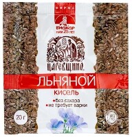 Изображение товара Льняной кисель царевщино 1 шт. пакет по 20 гр порошок