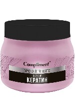 Изображение товара Compliment маска для волос жидкий кератин 400 мл