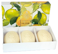 Изображение товара La florentina набор мыло туалетное твердое цитрус 150 гр 3 шт.