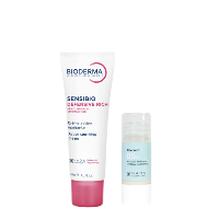 Изображение товара Набор Bioderma Sensibio Насыщенный крем для чувствительной кожи Defensive 40мл + Etat Pur Сыворотка с Алоэ Вера 15мл
