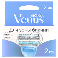 Изображение товара Gillette venus satin care кассеты сменные для безопасных бритв 2 шт.