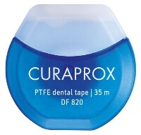 Изображение товара Curaprox межзубная нить тефлоновая с хлоргексидином 35 м
