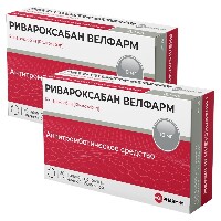 Изображение товара Набор из 2-х уп Ривароксабан Велфарм 10мг №30 табл со скидкой