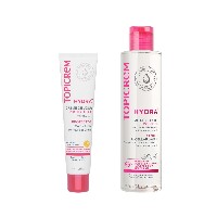 Изображение товара Набор Hydra+ вода мицеллярная мягкая 200мл + Hydra+ крем с защитным фактором дневной 40мл со скидкой