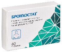 Бронхостат 60 шт. блистер таблетки подъязычные гомеопатические