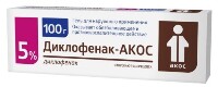 Диклофенак-акос 5% гель для наружного применения 100 гр