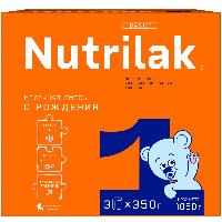 Изображение товара Nutrilak 1 смесь сухая молочная адаптированная 1050 гр