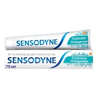 Sensodyne зубная паста глубокое очищение 75 мл