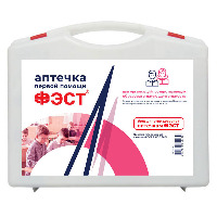 Изображение товара Аптечка первой помощи фэст с применением медицинских изделий в организациях осуществляющих образовательную деятельность/полист футляр/3778/пр мз 261 н