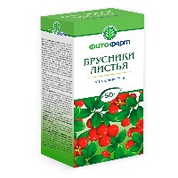 Брусники Листья