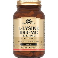Изображение товара Солгар l-лизин 1000 мг таблетки 50 шт. массой 1501,335 мг