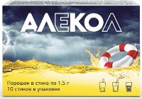 Изображение товара Алекол 10 шт. стик массой 1,5 г порошок
