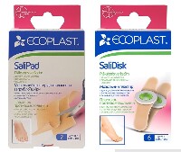 Изображение товара Набор ECOPLAST ПЛАСТЫРЬ ПРОТИВОМОЗОЛЬНЫЙ SALIDISK 72Х19ММ N6 + ECOPLAST ПЛАСТЫРЬ ПРОТИВОМОЗОЛЬНЫЙ SALIPAD 40Х60ММ N2 со скидкой