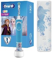 Oral-b зубная щетка d100,413,2kx frozen/тип 3710/с чехлом для путешествий/электрическая/ подарочный набор