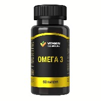 Изображение товара Vitamin technology омега 3 60 шт. капсулы массой 1350 мг