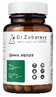 Изображение товара Dr zubareva цинк хелат 60 шт. капсулы массой 480 мг
