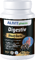 Изображение товара Черный чеснок комплекс для пищеварения alivitpharm 90 шт. капсулы массой 325 мг