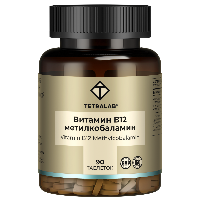 Изображение товара Tetralab в 12 метилкобаламин 90 шт. таблетки для рассасывания массой 100 мг