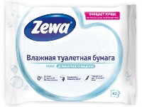 Zewa pure влажная туалетная бумага 42 шт.