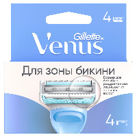 Изображение товара Gillette venus satin care кассеты сменные для безопасных бритв 4 шт.
