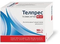 Изображение товара Телпрес 80 мг 98 шт. таблетки