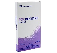 Изображение товара Росинсулин гларгин 100 МЕ/мл раствор для подкожного введения картридж 5 шт. в шприц-ручке росинсулин комфортпен