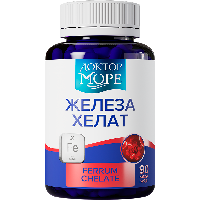 Изображение товара Доктор море железа хелат 90 шт. капсулы массой 400 мг